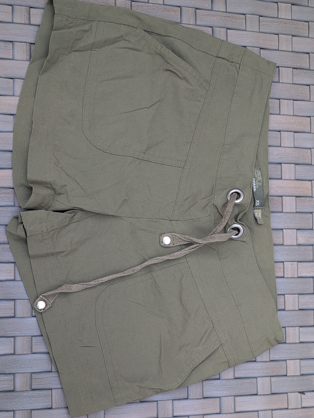 Prana Olive Green Women's Shorts